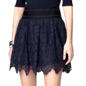 Milly Margaret Skirt Scalloped Begonia Lace